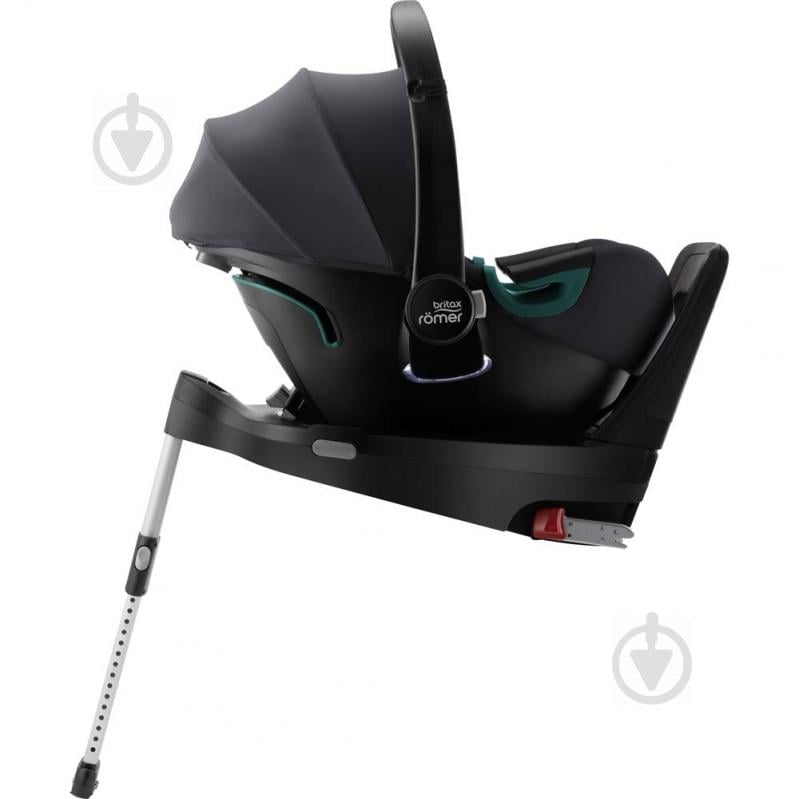 Автокресло Britax-Romer BABY-SAFE iSENSE (Midnight Grey) с платформой темно-серый 2000035099 - фото 15