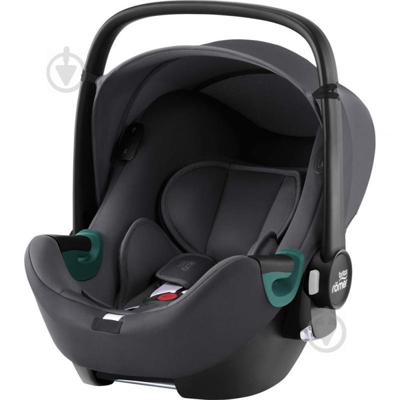 Автокресло Britax-Romer BABY-SAFE iSENSE (Midnight Grey) с платформой темно-серый 2000035099 - фото 5