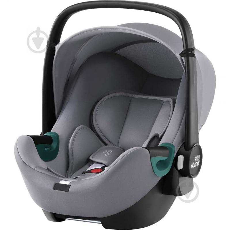 Автокресло Britax-Romer BABY-SAFE3 i-SIZE (Frost Grey) с платформой серый grey 2000035082 - фото 7