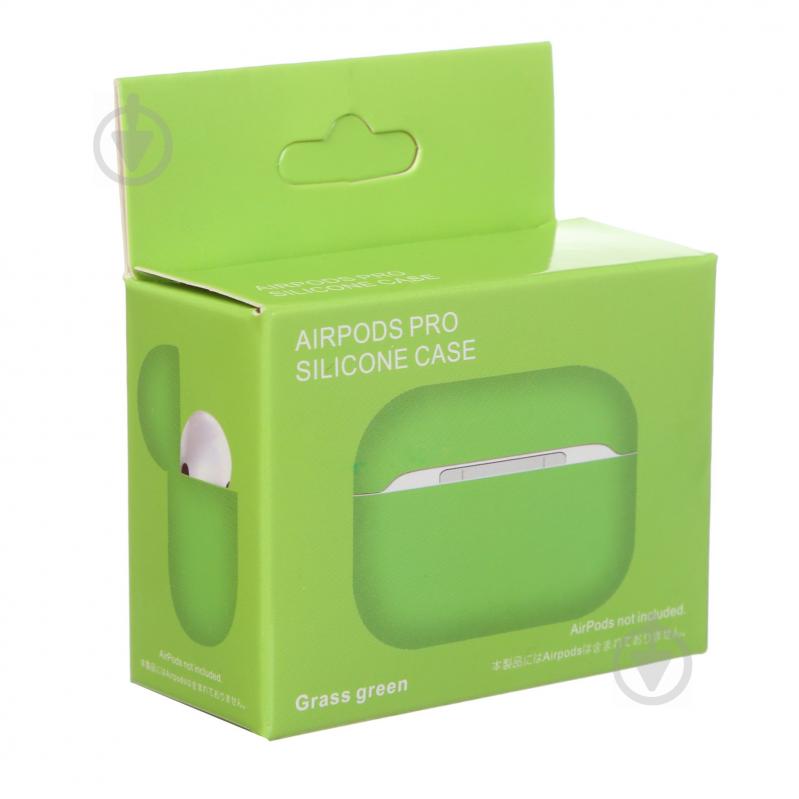 Чохол для навушників Armorstandart Ultrathin Silicone Case для Apple AirPods Pro grass green ARM55957 - фото 3