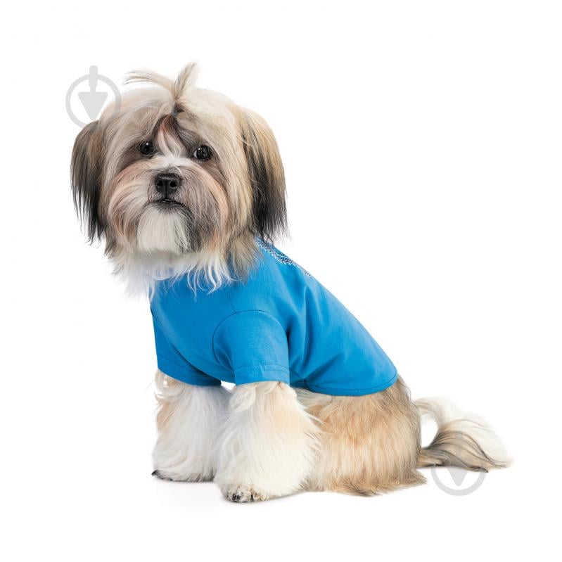 Футболка Pet Fashion Ivanko р. S-2 голубая - фото 2