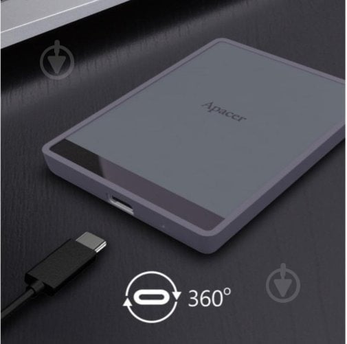 SSD-накопичувач Apacer 2000GB Portable USB Type-C (AP2TBAS724M-1) - фото 3 SSD-накопичувач Apacer 2000GB Portable USB Type-C (AP2TBAS724M-1) - фото 3