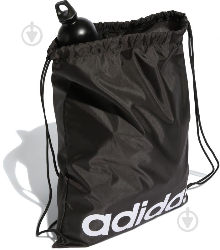 Сумка-мішок Adidas LINEAR GYMSACK HT4740 16 л чорний - фото 4