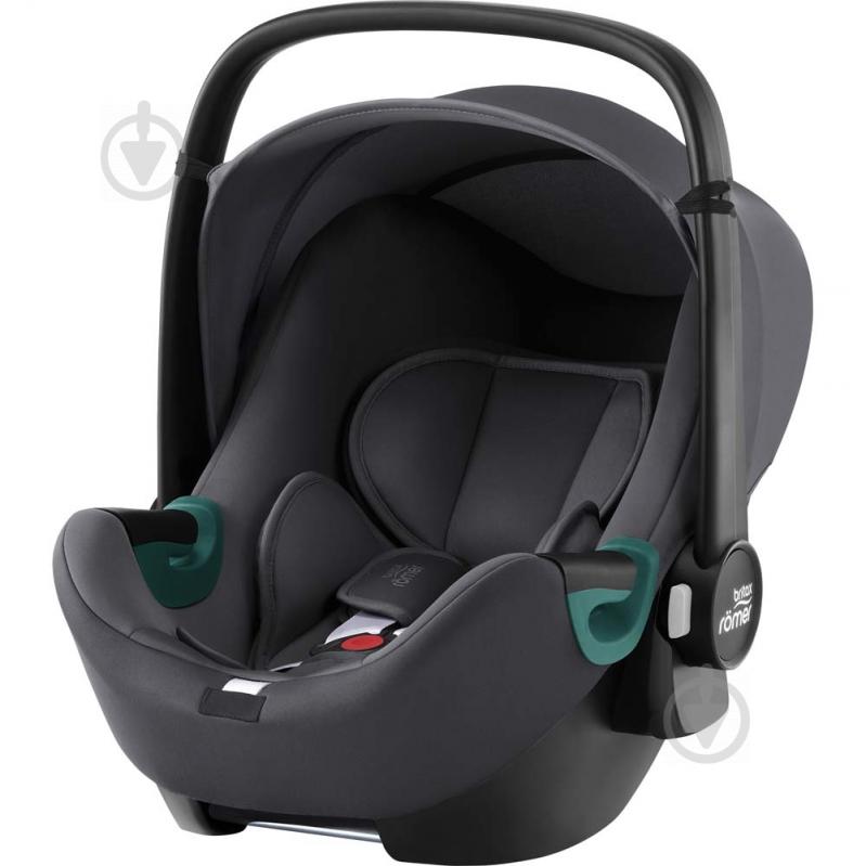 Автокресло Britax-Romer BABY-SAFE3 i-SIZE (Midnight Grey) с платформой темно-серый grey 2000035083 - фото 17