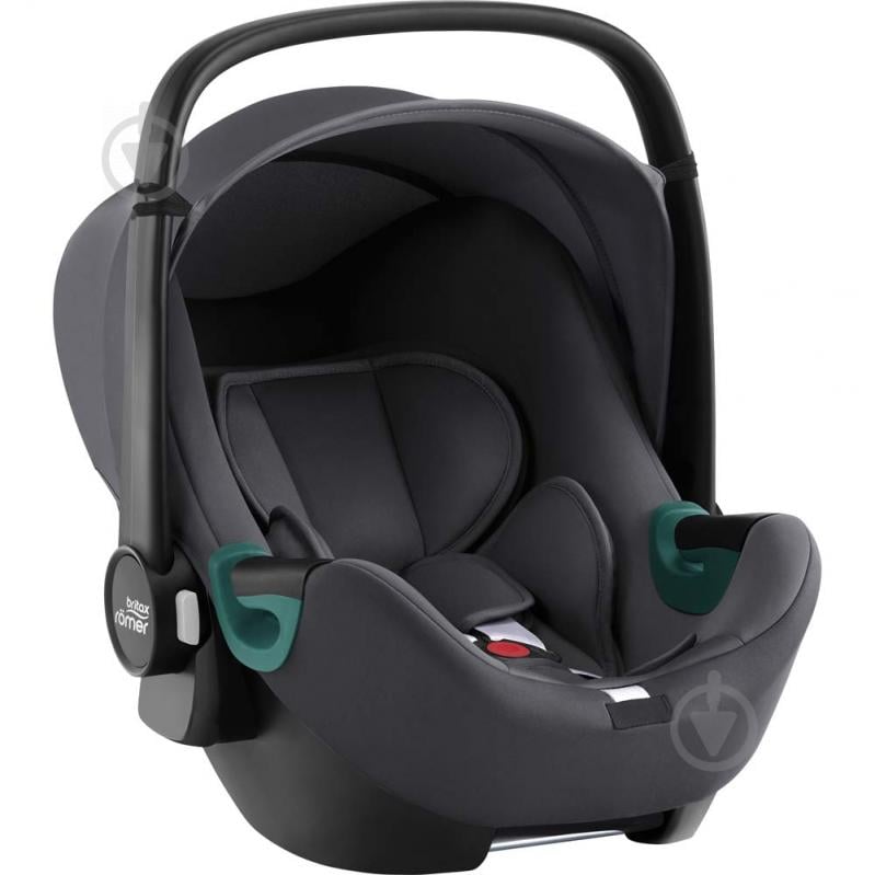 Автокресло Britax-Romer BABY-SAFE3 i-SIZE (Midnight Grey) с платформой темно-серый grey 2000035083 - фото 16