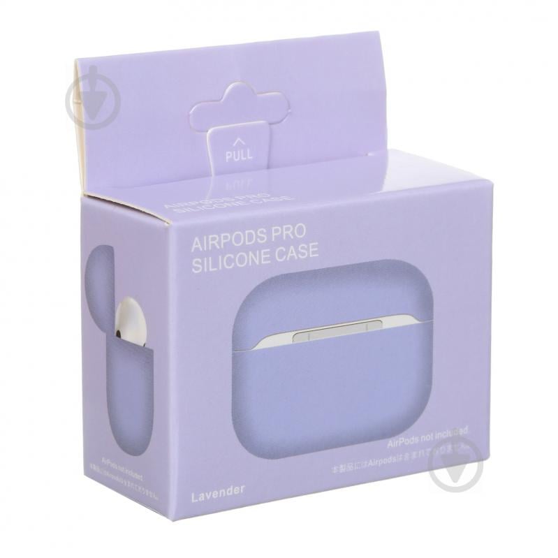 Чехол для наушников Armorstandart Ultrathin Silicone Case для Apple AirPods Pro lavender ARM55962 - фото 3