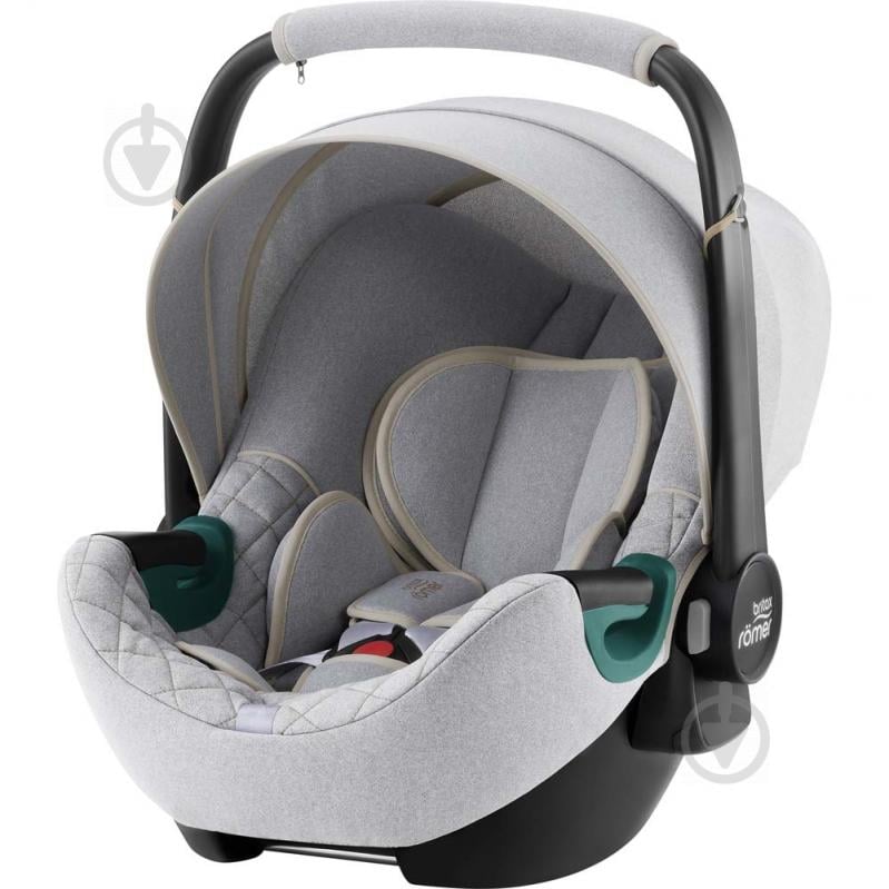 Автокресло Britax-Romer BABY-SAFE3 i-SIZE (Nordic Grey) с платформой светло-серый grey 2000035085 - фото 2