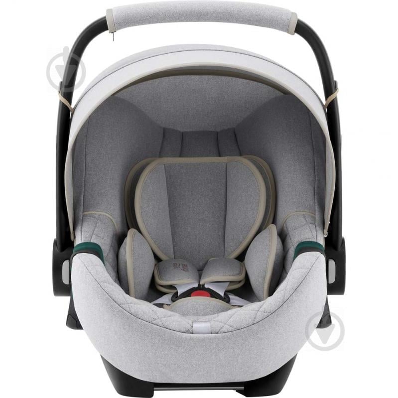 Автокресло Britax-Romer BABY-SAFE3 i-SIZE (Nordic Grey) с платформой светло-серый grey 2000035085 - фото 6