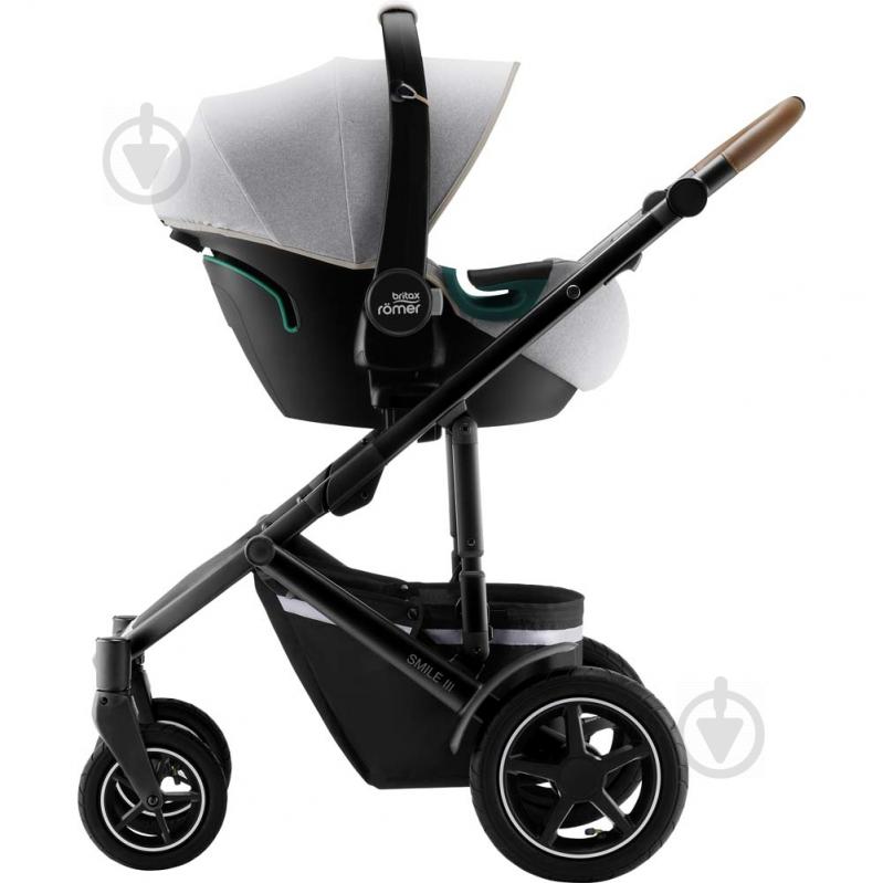 Автокресло Britax-Romer BABY-SAFE3 i-SIZE (Nordic Grey) с платформой светло-серый grey 2000035085 - фото 7