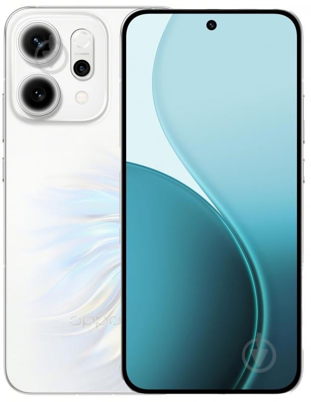 Смартфон OPPO Reno14 CPH2737 12/256GB opal white (CPH2737) - фото 1