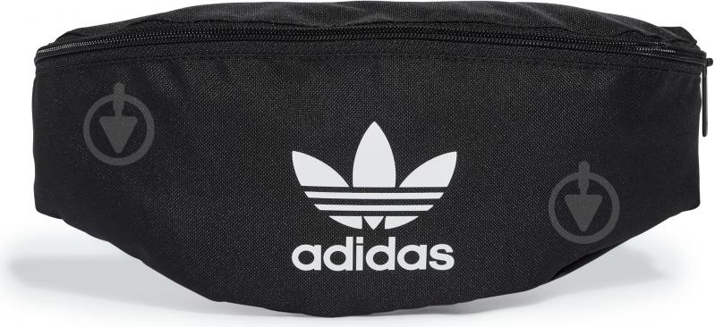 Сумка поясная Adidas ADICOLOR WAISTBAG IW0939 черный - фото 1