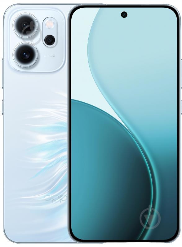Смартфон OPPO Reno14FS CPH2743 12/512GB opal blue (CPH2743) - фото 1