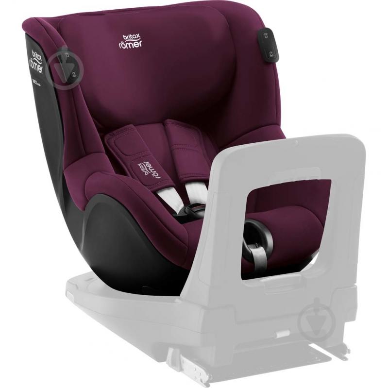 Автокресло Britax-Romer DUALFIX iSENSE (Burgundy Red) красный 2000035108 - фото 2