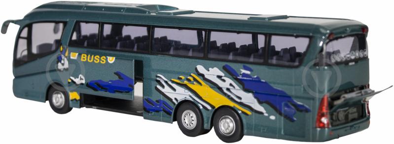 Автомодель Cararama 1:50 Scania Турист зелений 577-003 - фото 2