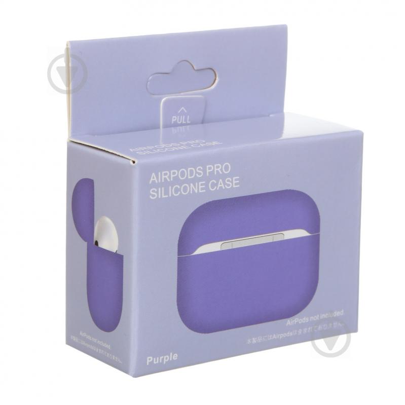 Чехол для наушников Armorstandart Ultrathin Silicone Case для Apple AirPods Pro purple ARM55958 - фото 3