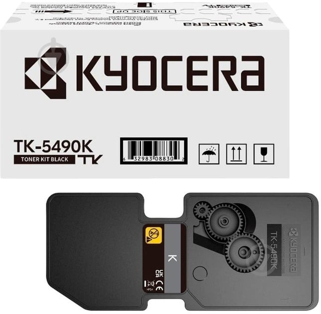 Картридж лазерный Kyocera TK-5490K черный - фото 2
