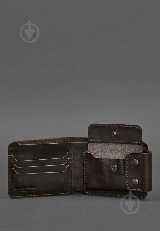 Портмоне BlankNote Zeus 9.0 темно-коричневое краст темно-коричневый BN-PM-9-choko - фото 3 Портмоне BlankNote Zeus 9.0 темно-коричневое краст темно-коричневый BN-PM-9-choko - фото 3