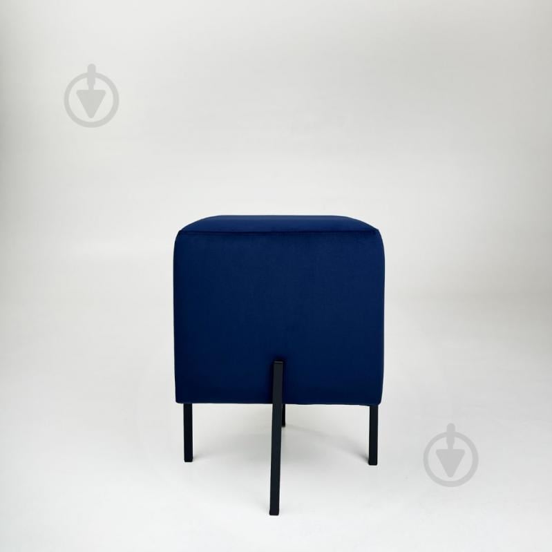 Пуф TWINSANN Tiffany 500х390 мм синий/черный - фото 4