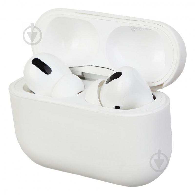 Чехол для наушников Armorstandart Ultrathin Silicone Case для Apple AirPods Pro white ARM55950 - фото 1