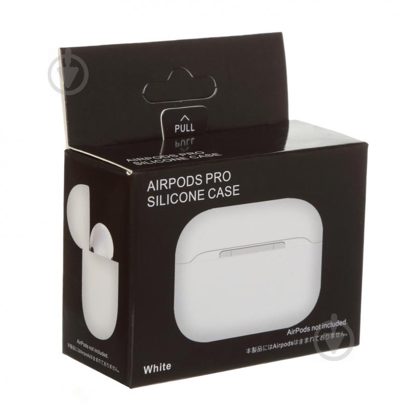 Чехол для наушников Armorstandart Ultrathin Silicone Case для Apple AirPods Pro white ARM55950 - фото 3