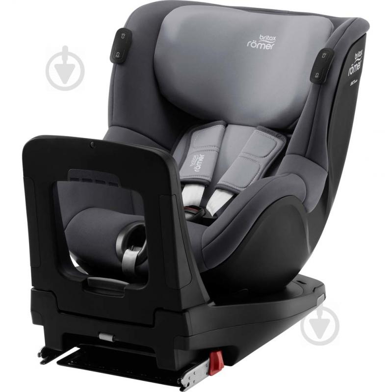 Автокрісло Britax-Romer DUALFIX iSENSE (Midnight Grey) з платформою сірий 2000035113 - фото 6