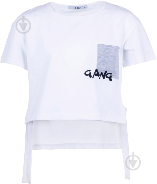 Футболка для девочек Flash р.134 белый 19G082-7-2600_2000 - фото 1 Футболка для девочек Flash р.134 белый 19G082-7-2600_2000 - фото 1
