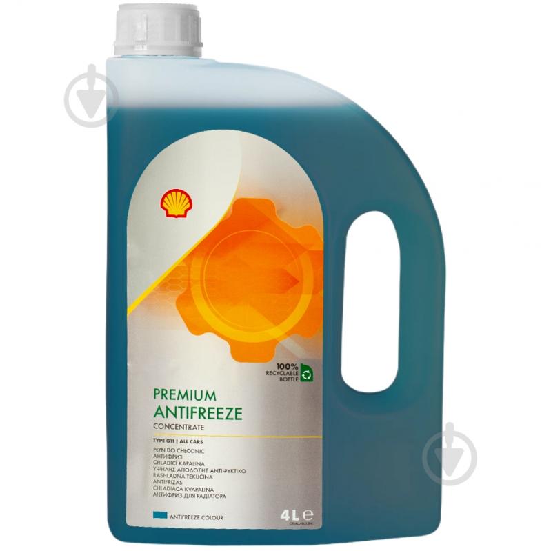 Антифриз SHELL 774 C/P G11 від -20 до +104 концентрат 4 л синій (ТОВ-У510760) - фото 1