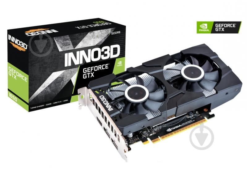 Видеокарта Inno3D GTX1650 4GB GDDR6 128bit (N16502-04D6X-1177VA25) - фото 9