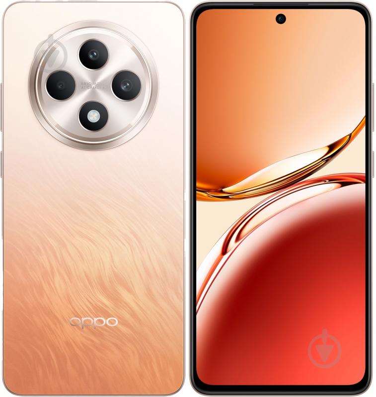 Смартфон OPPO Reno12 F CPH2687 8/512GB amber orange (CPH2687) - фото 1