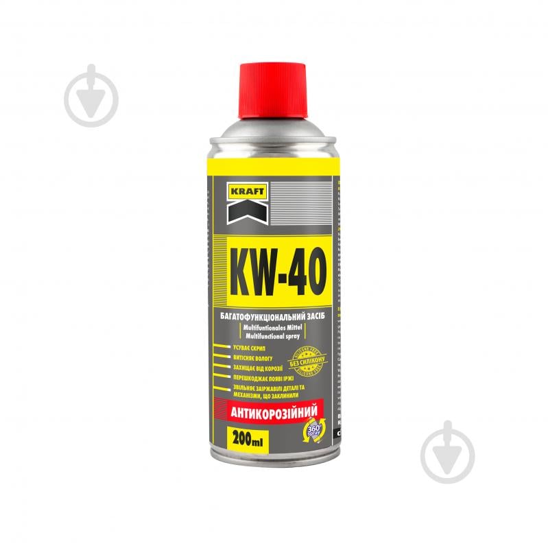 Мастило багатофункціональне Kraft KW-40 200 мл - фото 1