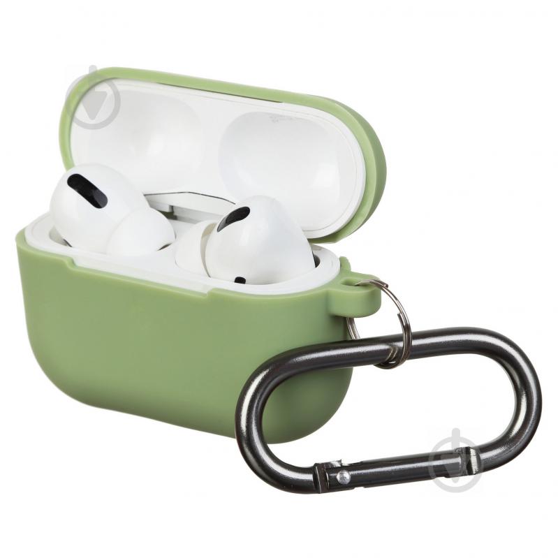 Чехол для наушников Armorstandart Hang Case для Apple Airpods Pro matcha green ARM56061 - фото 1