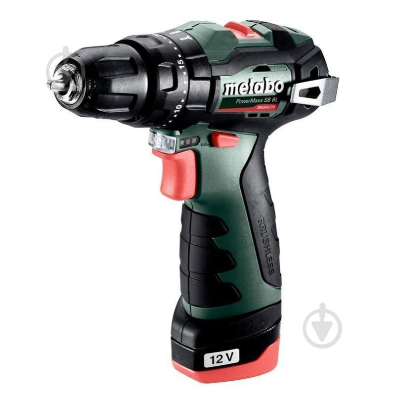 Шуруповерт ударний акумуляторний Metabo PowerMaxx SB BL 601784500 - фото 2