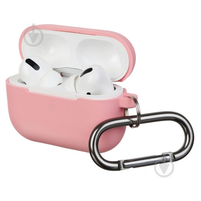 Чехол для наушников Armorstandart Hang Case для Apple Airpods Pro pink ARM56054 - фото 1