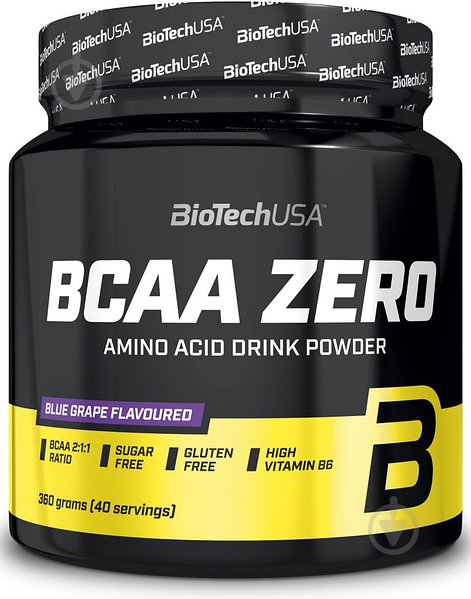 Аминокислоты BioTechUSA BCAA Zero яблочный 360 г - фото 1