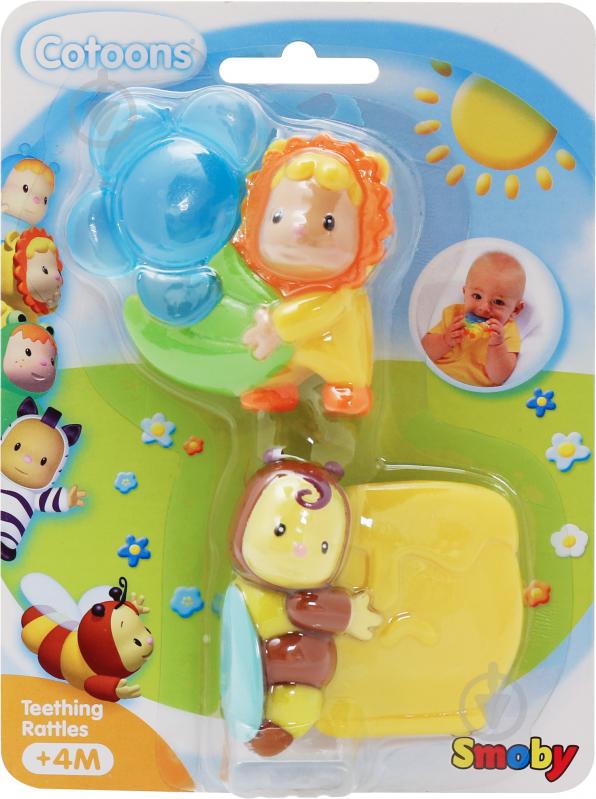 Прорезыватель Smoby Грызунчик Cotoons 211327 - фото 2 Прорезыватель Smoby Грызунчик Cotoons 211327 - фото 2