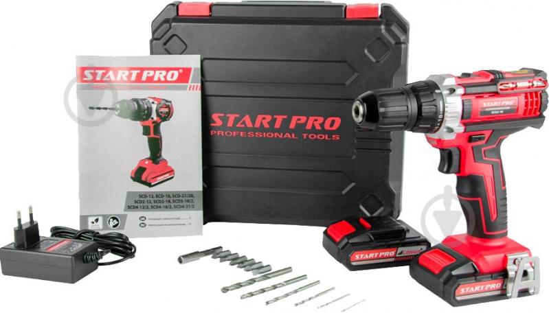 Шуруповерт акумуляторний START PRO 18 В SCD2-18 - фото 15