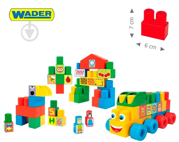 Конструктор Wader Middle Blocks 41581 - фото 2