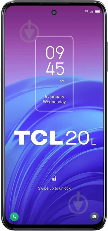 Смартфон TCL 20L (T774H) 4/128GB eclipse black (T774H-2ALCUA12) - фото 2