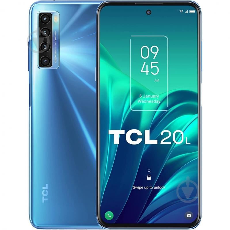 Смартфон TCL 20L (T774H) 4/128GB luna blue (T774H-2BLCUA12) - фото 1