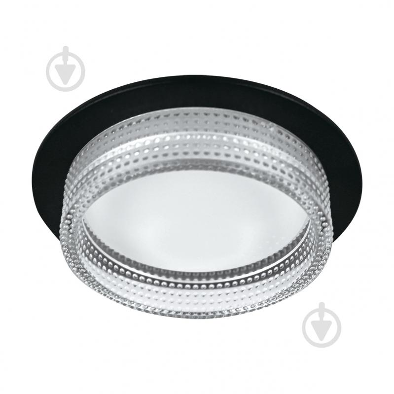 Светильник точечный Hopfen STARK TO-CRISTAL R BK GX53 черный - фото 1
