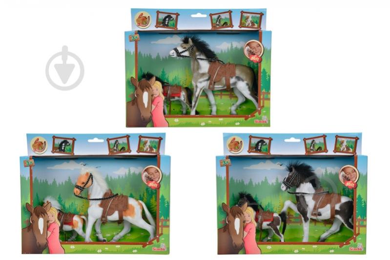 Игровой набор Simba Две лошадки в ассортименте 4325615 - фото 2