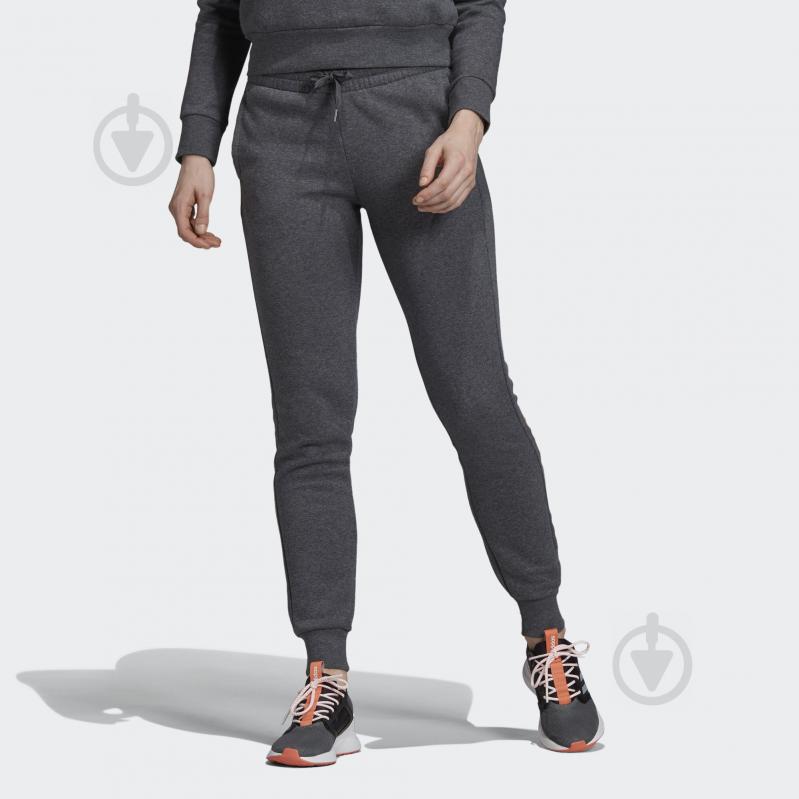 Штани Adidas W E LIN PANT FL EI0673 р. L темно-сірий - фото 3