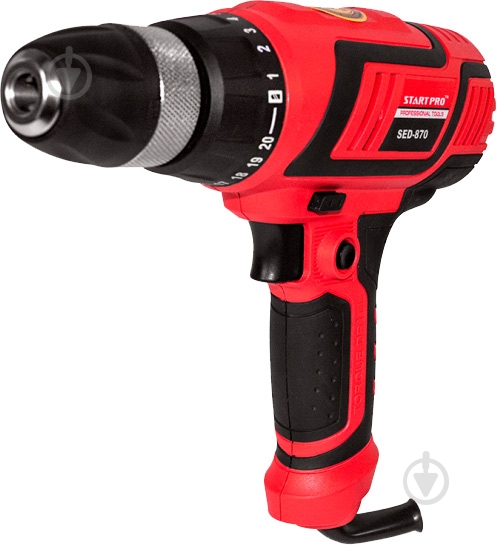 Шуруповерт мережевий START PRO електрична SED-870 - фото 1