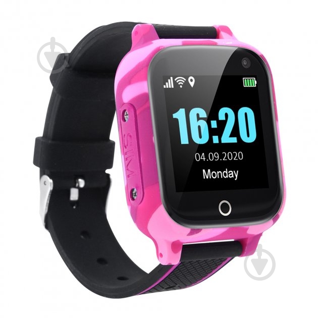 Смарт-часы GoGPSme T01 pink - фото 5