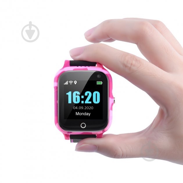 Смарт-часы GoGPSme T01 pink - фото 11