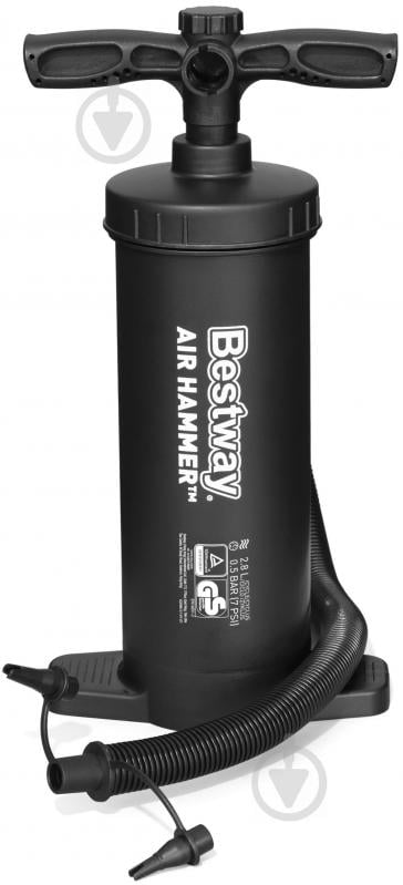 Насос для бассейна Bestway ручной 37 см 62086 - фото 1