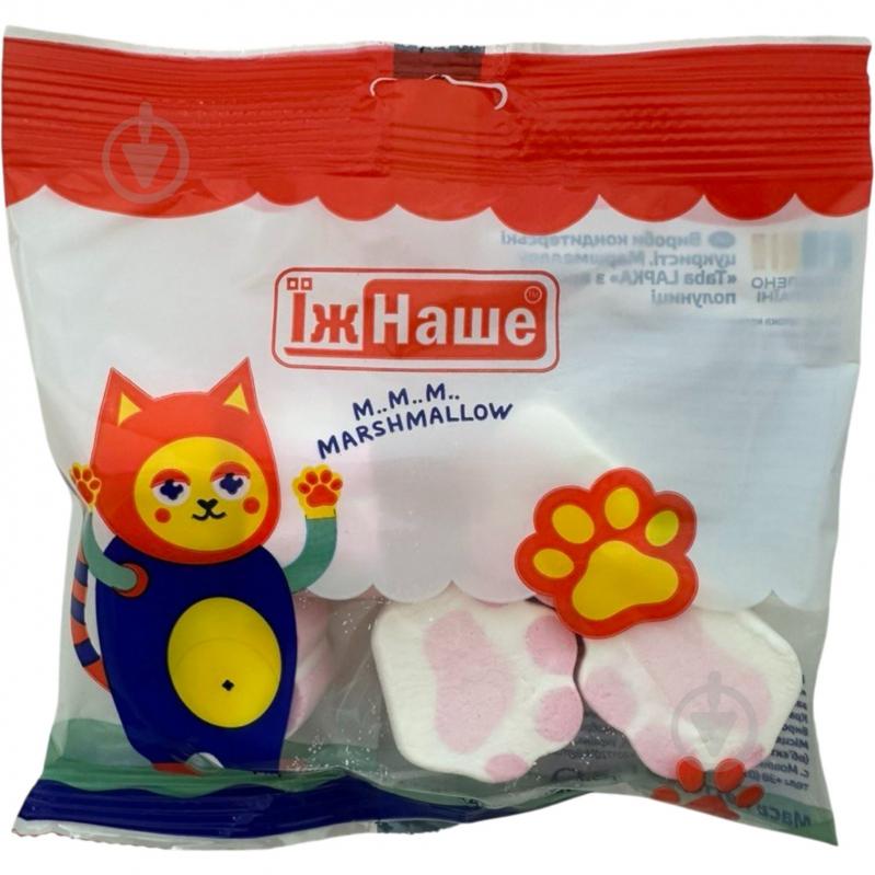 Маршмеллоу Їж Наше Taba LAPKA 65 г - фото 1 Маршмеллоу Їж Наше Taba LAPKA 65 г - фото 1