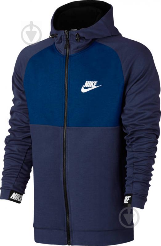 Джемпер Nike M NSW AV15 JKT FLC 861742-429 р. M синий - фото 2