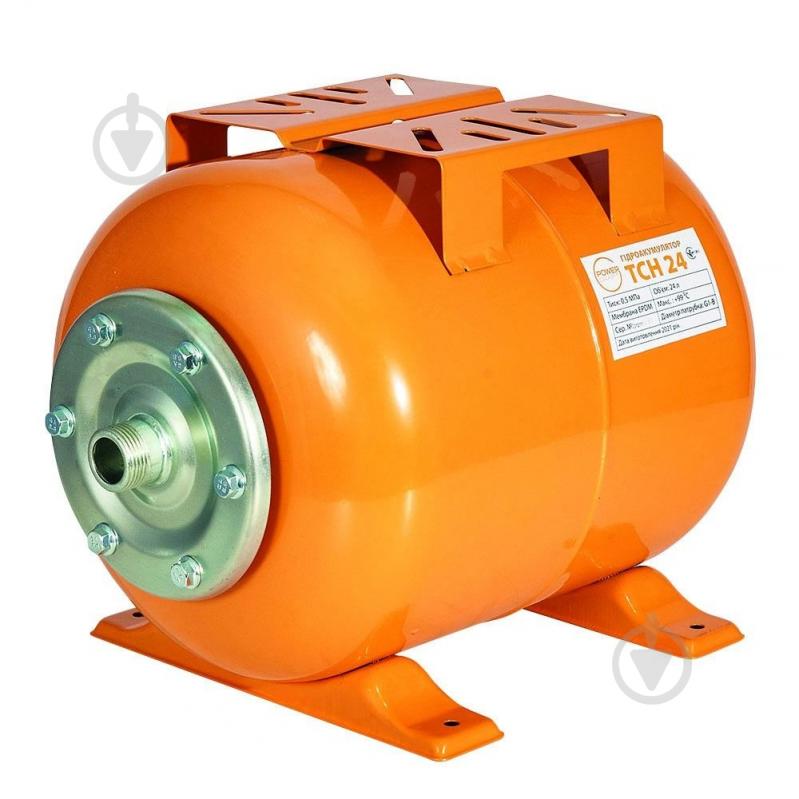 Гидроаккумулятор Powercraft TH 24-S 6 бар, 24 л, G1-B, 4 кг - фото 1 Гидроаккумулятор Powercraft TH 24-S 6 бар, 24 л, G1-B, 4 кг - фото 1