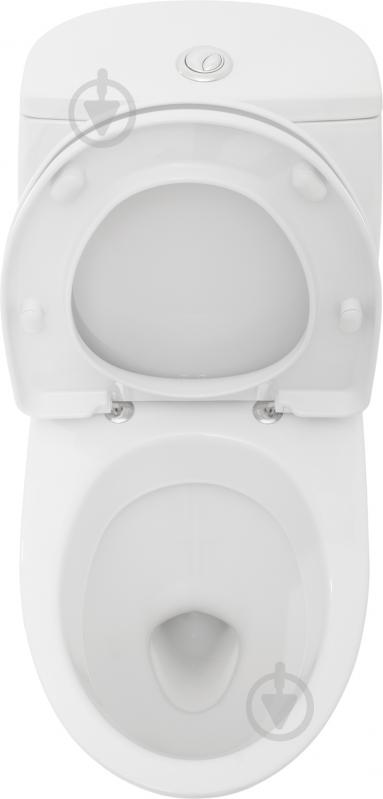 Унитаз-компакт Colombo Лотос Basic с сиденьем - фото 3